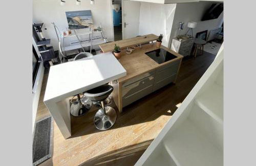 DUPLEX AVEC JACUZZI vue imprenable sur la baie de Wissant - Foto 9