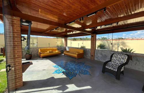 Mansão Por do Sol - Piscina Spa Sauna Centro - Foto 18