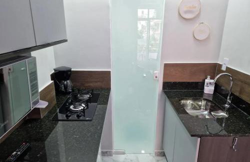 Apartamento tipo studio com uma linda sacada - Foto 6