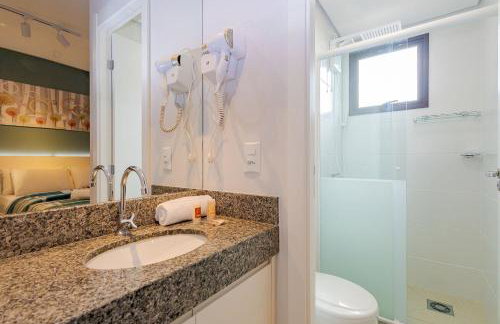 Studio com 1 Cama de Casal e 1 Solteiro - ECO0509 - Foto 17