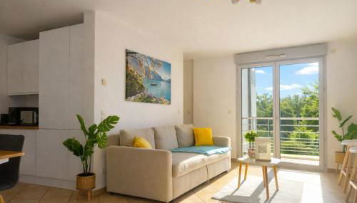 T2 de 56m2 - Genève à 5 min- Parking Privé Gratuit - Photo 3