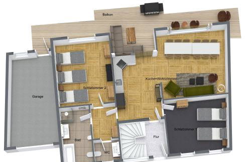 Ahorn - Balkon, Garage, BBQ, Switch&Beamer, Flexbetten, Zentral, 15min in Willingen - Foto 25