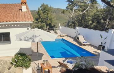 Villa privada para grupos grandes cerca de Sitges Piscina terrazas y naturaleza - Foto 4