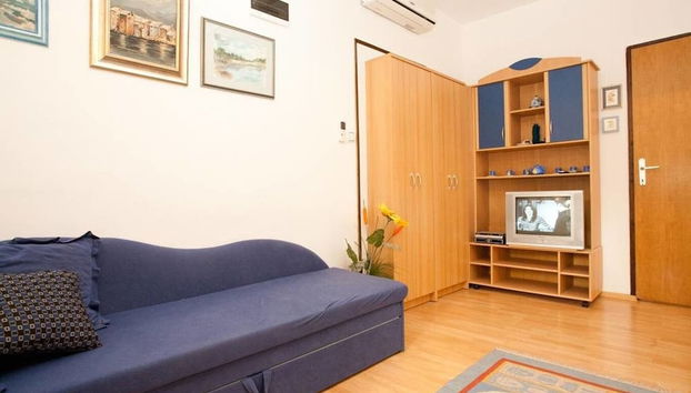 Miro - 300 m From sea - A1 Plavi - Foto 5, Sala de estar