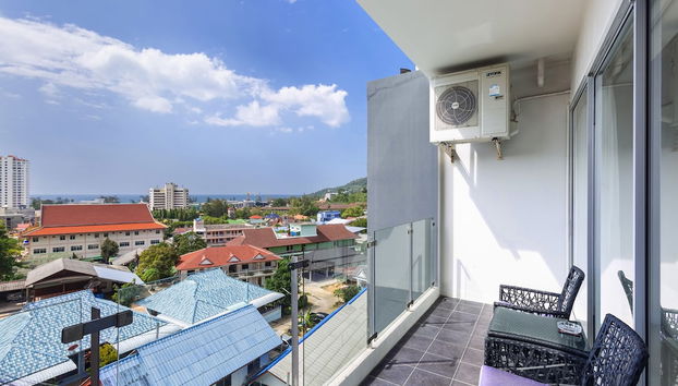 Studio in Chic Condo in Karon A510 - Foto 3, Habitación