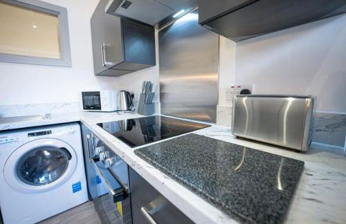 Modern 1 Bed Budget Apartment in Dudley with Wifi - Foto 11