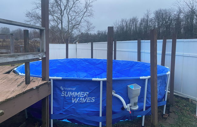 Large Country Home Pool and hot tub - Foto 5