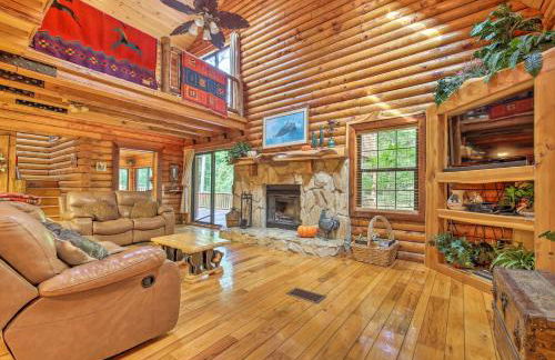 Log Cabin Sanctuary in Inverness with Furnished Deck - Foto 2