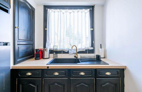 F2 moderne - 15 min Paris - Parking privé - Foto 12