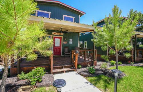 Unique Cabin Sauna Hot Tub FirePit Games - Foto 49