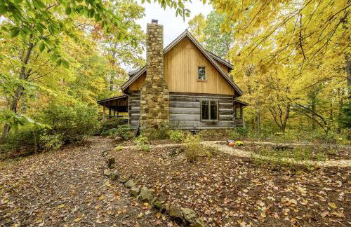 Impressive Log Cabin with Fireplace, Fire Pit and Hot-tub in Unionville, Indiana - Foto 47