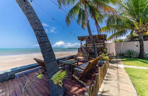 Paraíso de Tabuba - casa de aluguel por temporada - 32km de Maceió-AL - Pé na areia - 24h de Frente para o mar - Photo 63