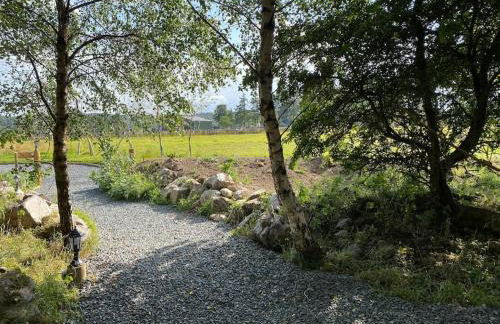 Craigshannoch Luxury 1 bed woodland lodge hot tub - Foto 4