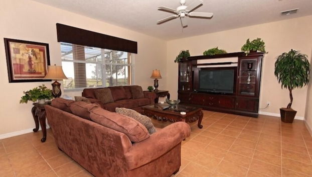 Zona de estar del vestíbulo