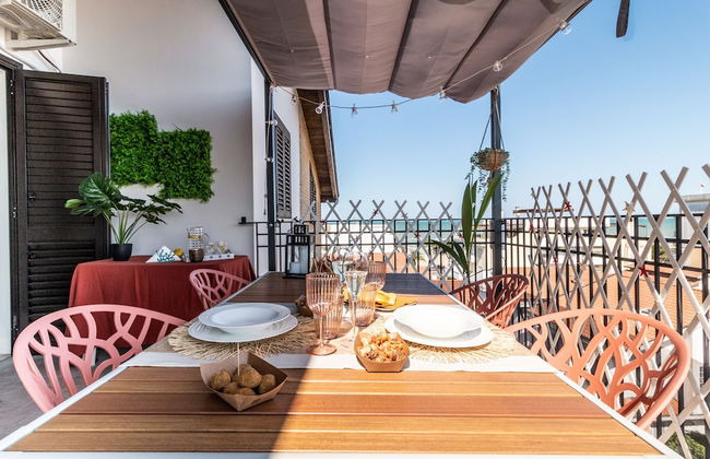 Sea View Panoramic Apartment With Terrace Wifi and Parking - Foto 24