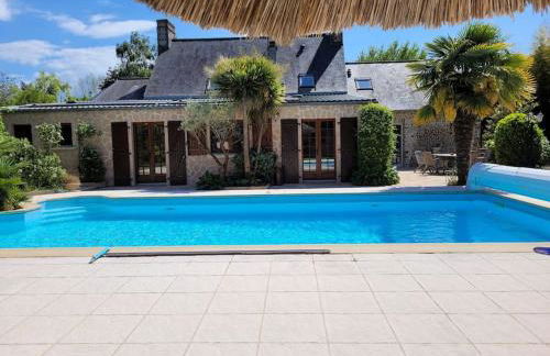 Gîte La Maison de Gouville, avec piscine et SPA, proche mer - Foto 21