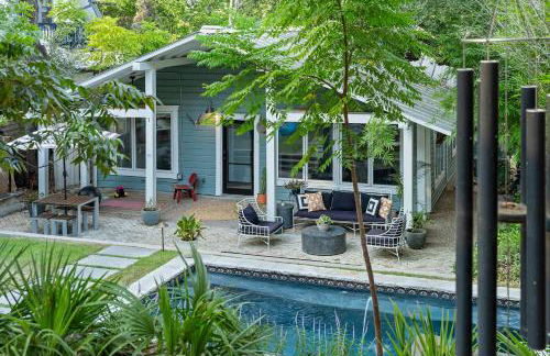 Ladybird Villa - Heated Saltwater Pool - Walk to SoCo - Photo 10