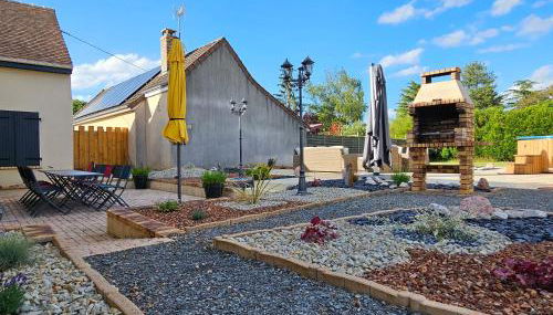 Gîte de charme 12 personnes près du Mans avec piscine chauffée - FR-1-410-381 - Foto 3