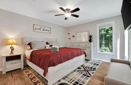 Mitten Pines Cabin Hot Tub Fire Pit - Foto 21