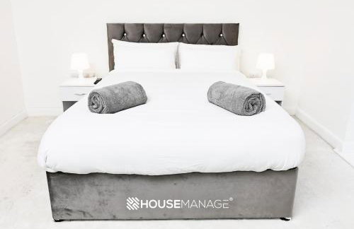 Modern Beautiful 5 bed -Sleeps 13 - Free Parking - Foto 22