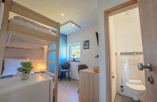 SCHLOSSBERG RESIDENCES - Self Check-In Studios mit Küche am Bodensee & Spieleland - Foto 37