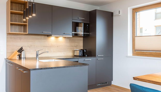 Apartment Near the ski Slope in Mittersill - Foto 5, Cocina privada