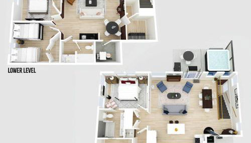 4BR, 2 & half Bath, Hot Tub, Private Parking, Near Ark - Foto 4