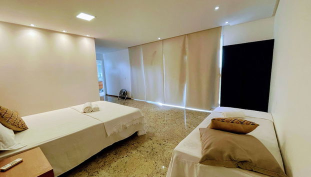 Villa Azul Mar: Sofisticação e Refúgio na Enseada - Foto 3, Habitación