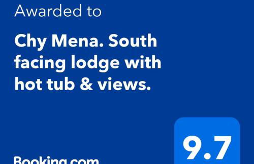 Chy Mena. South facing lodge with hot tub & views. - Foto 2