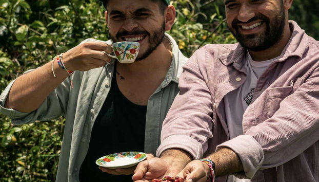 Degustando o delicioso café colombiano