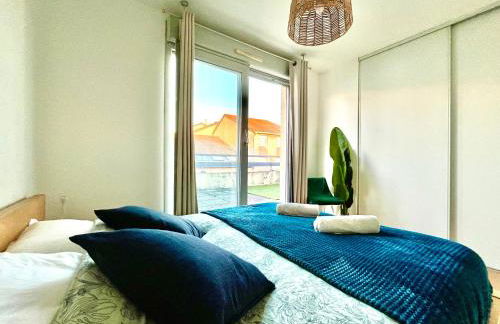 BnGo I Immense RoofTop Lyon I 2 chambres, 4 places parkings, 2 immenses terrasses, 8 personnes - Photo 43