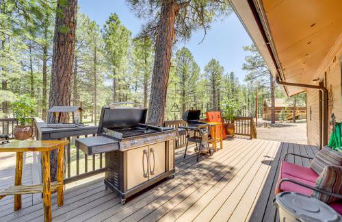 Fire Pit and Trail Access Spacious Happy Jack Cabin - Foto 27