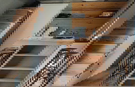 TinyHousebeiDresden unser größtes winziges Häuschen für bis zu 7 Personen, Kaminofen, große Terrasse - Nähe Sächsische Schweiz - Foto 2