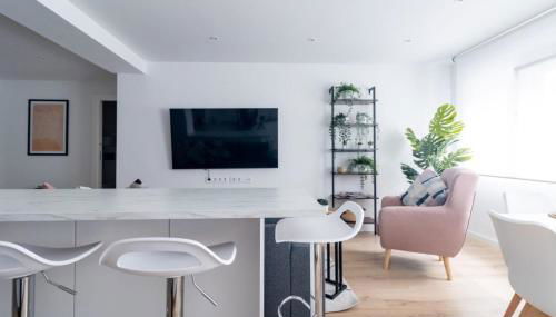 Lujoso apartamento entre 2 playas con garaje, wifi - Foto 3