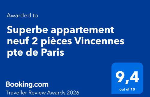 Superbe appartement neuf 2 pièces Vincennes pte de Paris - Foto 28