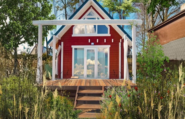 Wooden Home by Lake Klepnicko With Pier - Foto 1