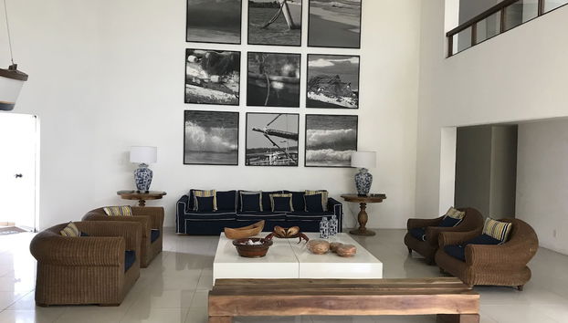 Sala de estar do lobby