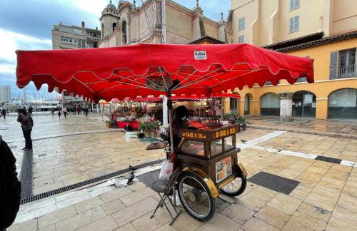 Au cœur du vieux Toulon au calme appartement rénové climatisé confortable étage élevé avec ascenseur proche parking et toutes commodités - Foto 25
