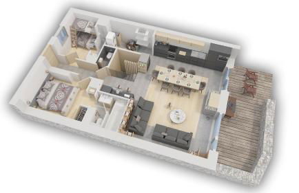 Luxueux duplex accès direct aux pistes avec piscine privée - Foto 23