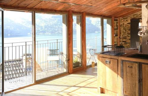 Romantic home stone with amazing view lake of Como and Oleandra - Foto 75