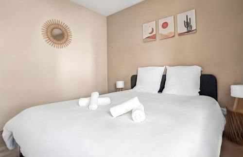 Parking privé, Terrasse & Jardin, Cosy & Moderne - Foto 16