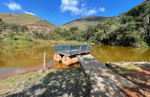 Sítio incrível com piscina e lago - Foto 40