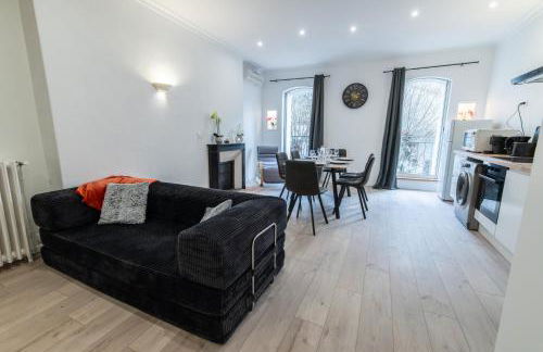 Loft Art Déco Terrasse Verrière Clim Lit king size - Foto 7