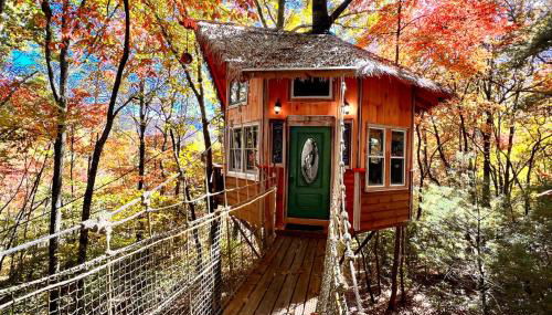 Magical Treehouse Mountain Views Dog Friendly - Foto 2