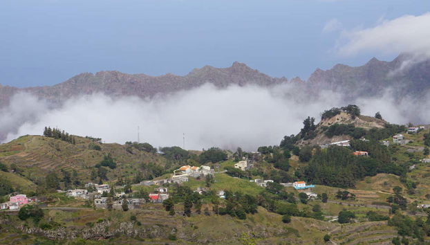 Landscapes of the island of Santo Antão