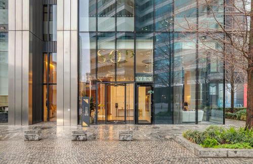 Skyline Studio with Pool & Gym, Canary Wharf - Foto 20