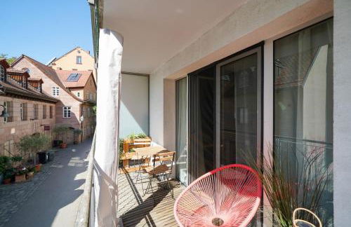 LINDE3 - 10 Minuten in die Altstadt mit Balkon und Pegnitzblick - Foto 17