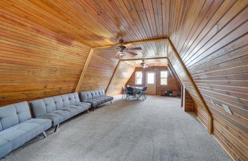 Lake Eufaula Cabin with Hot Tub and Large Deck - Foto 27