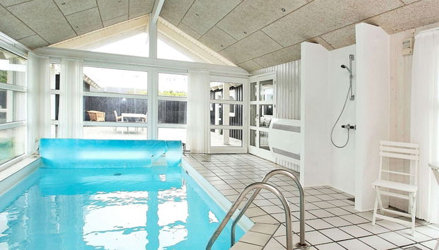 10 Person Holiday Home in Lokken - Foto 3, Piscina