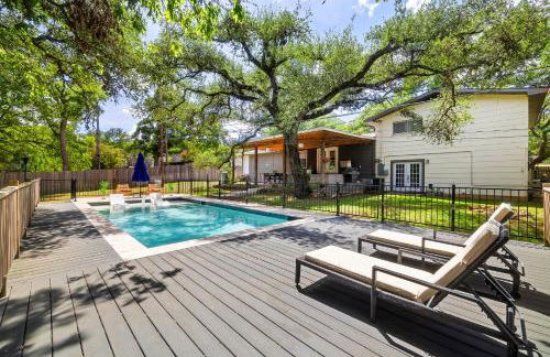 San Marcos 5BR Retreat with Pool Near TXST - Foto 36